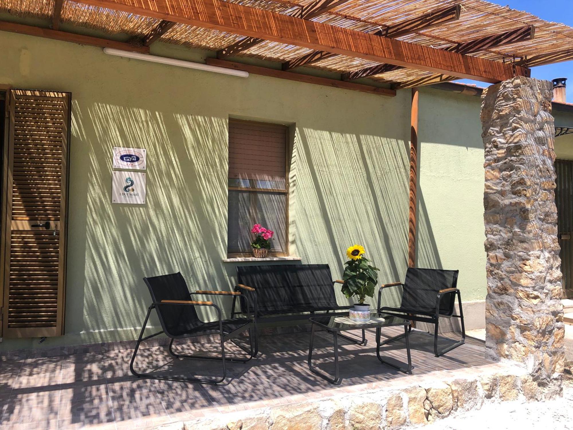 Villa Casa Indipendente I Due Mari Porto Torres Exterior foto